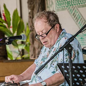 Chuck Hughes at 2017 Maui Steel Guitar Festival