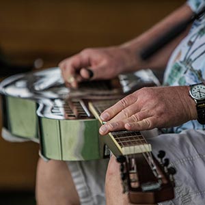 Chuck Hughes at 2917 Maui Steel Guitar Festival